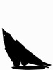 Le corbeau voulant imiter l’aigle