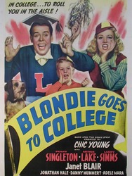 Blondie Goes to College