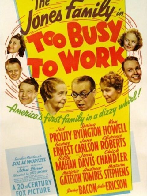 Too Busy to Work