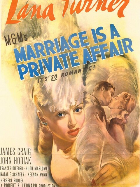 Le mariage... une affaire privée