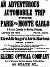 Le Raid Paris-Monte Carlo en deux heures