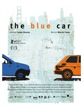 La voiture bleue