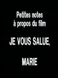 Petites notes à propos du film 'Je vous salue, Marie'