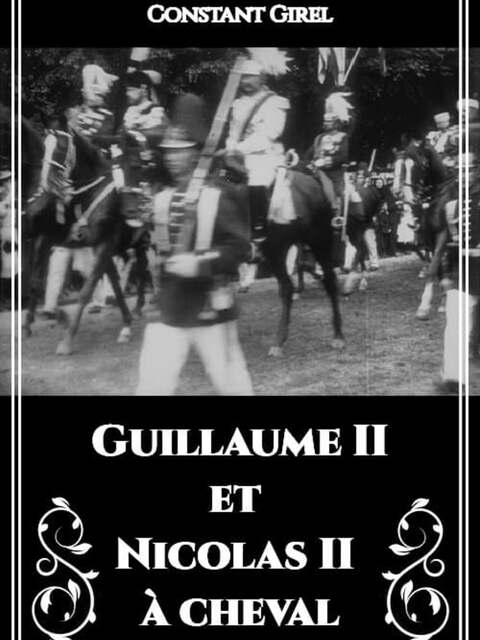 Guillaume II et Nicolas II à cheval