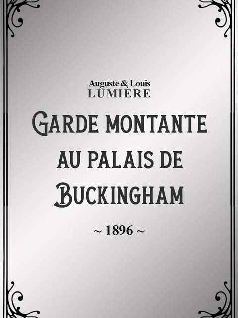 Garde montante au palais de Buckingham