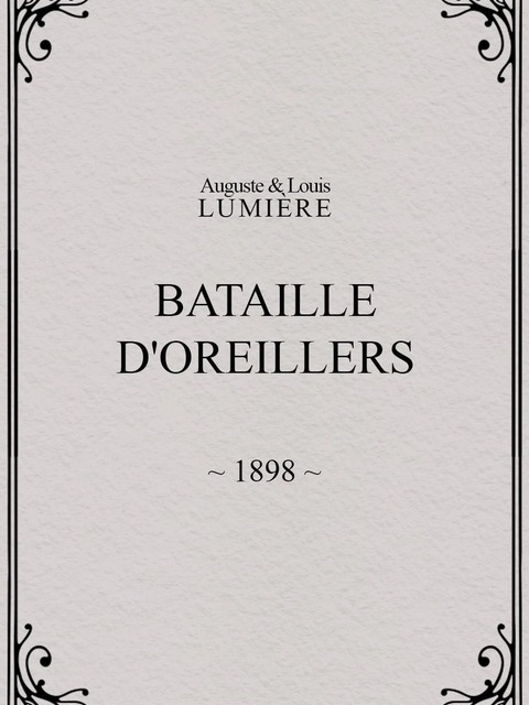 Bataille d'oreillers