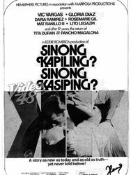 Sinong Kapiling? Sinong Kasiping?