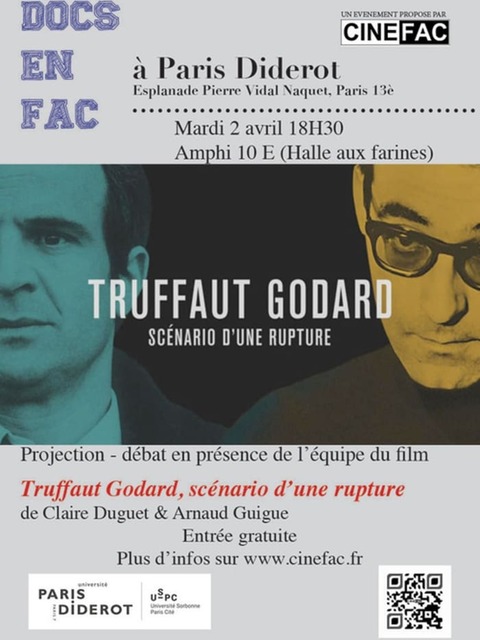 Truffaut / Godard, scénario d'une rupture