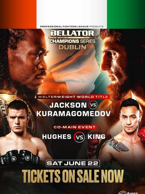 Bellator Champions Series Dublin: Jackson vs. Kuramagomedov