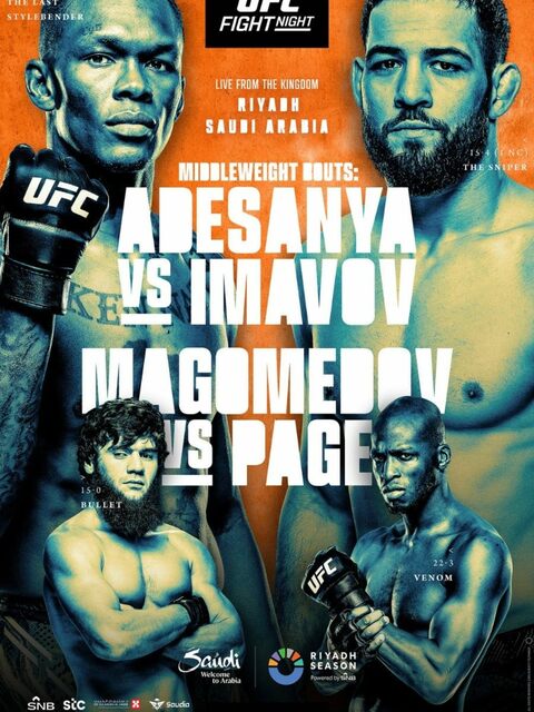 UFC Fight Night 250: Adesanya vs. Imavov