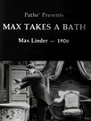 Max prend un bain